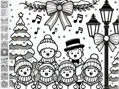 Christmas coloring book