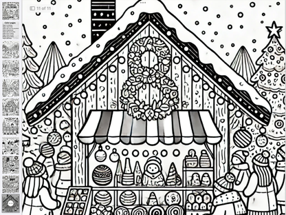 Christmas coloring book