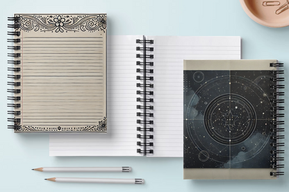 Cosmic Thoughts: A Notebook for Creativity & Inspiration