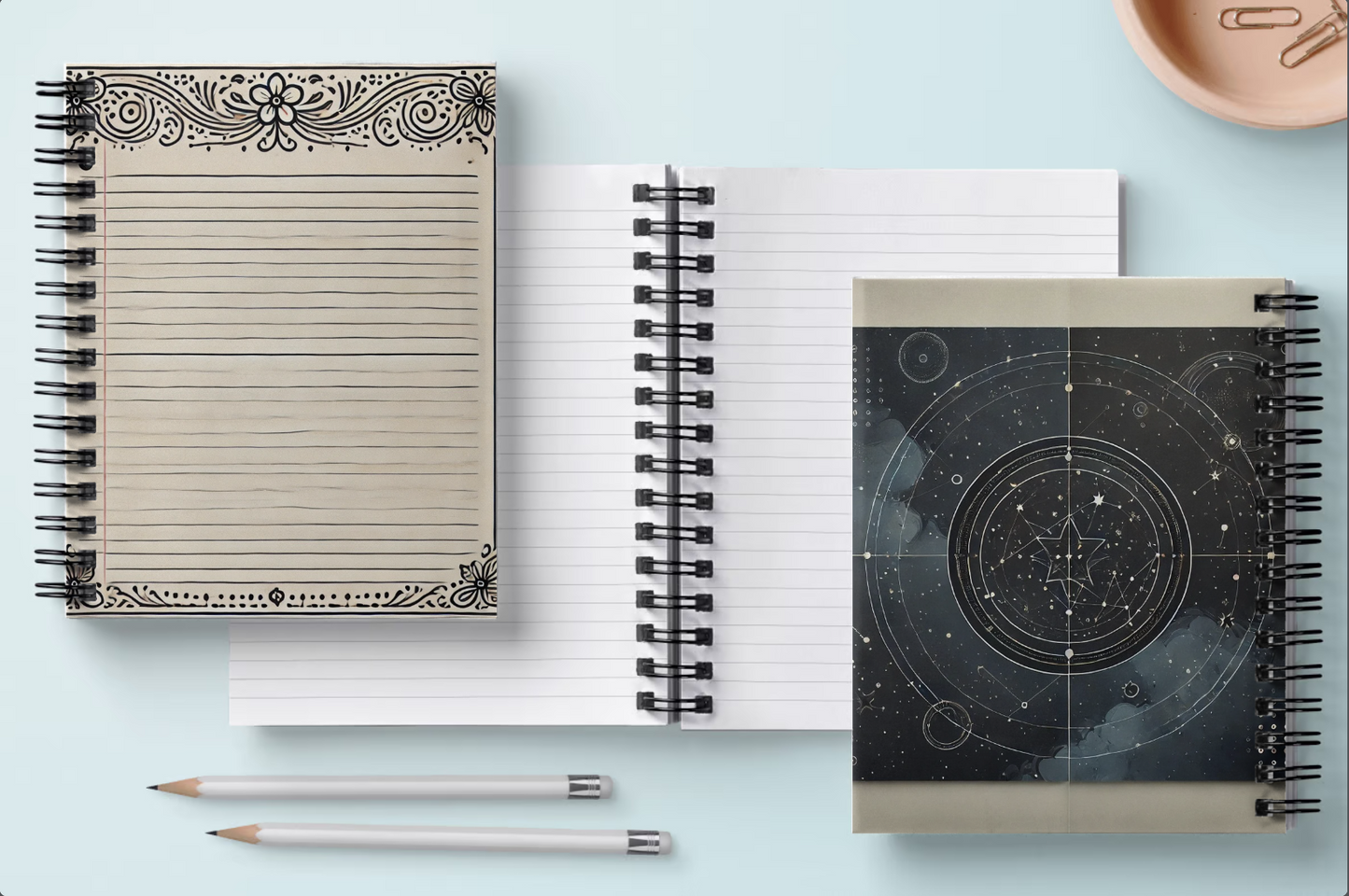 Cosmic Thoughts: A Notebook for Creativity & Inspiration